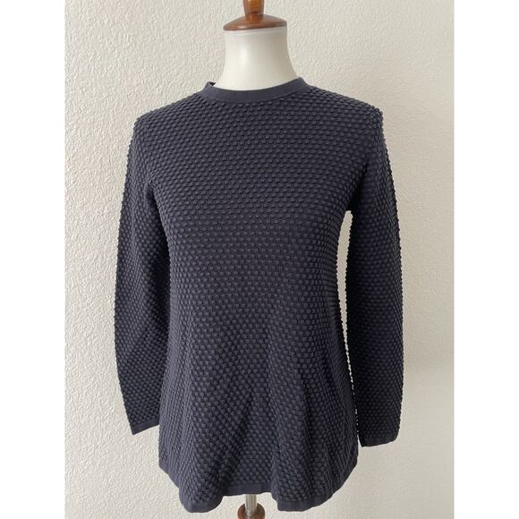 COS Pullover Top Textured Stretch Knit - Picture 1 of 8